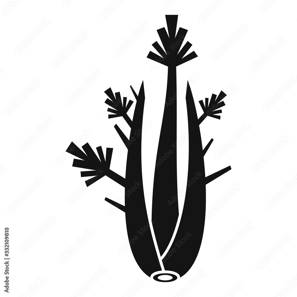 Poster detox celery icon. simple illustration of detox celery vector icon for web design isolated on white 