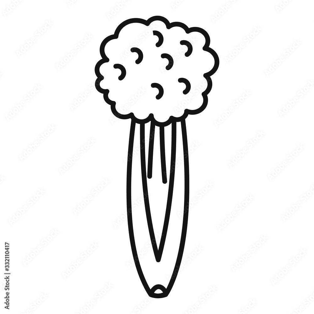 Poster celery vegetables icon. outline celery vegetables vector icon for web design isolated on white backg