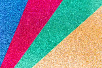 Glitter abstract background with variety of colors and shades