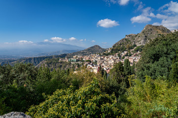 The beautiful Taormina Italy (Sicily)