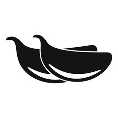 Clove garlic icon. Simple illustration of clove garlic vector icon for web design isolated on white background