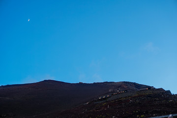 In our way up,  Mount Fuji 