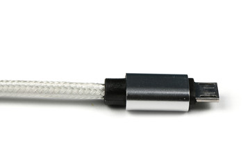 Closeup USB cable