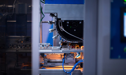 Recycle plastic bottle stack to conveyor line . Plastic recycling industry is recovering scrap or waste plastic from recycle bin to useful products. pile of reused material at recycling factory.