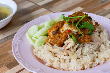 Steam Chicken (Hainan Chicken)