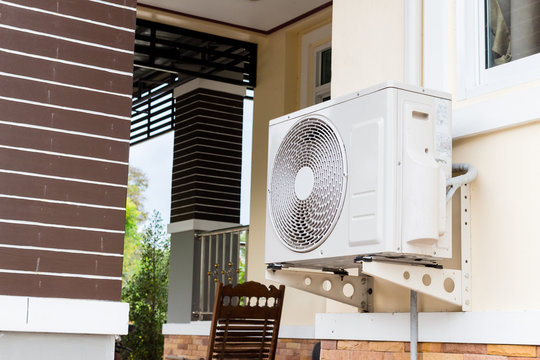 Air Conditioning Fixed To A Wall