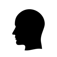 głowa człowieka ikona