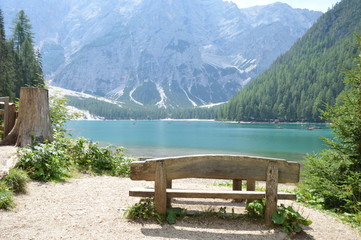 Pragser Wildsee vor Seekogel