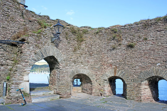 Bayards Cove Fort in Dartmouth, Devon