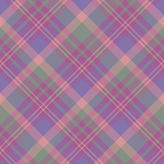 Seamless pattern in exquisite discreet gray, pink, violet and purple colors for plaid, fabric, textile, clothes, tablecloth and other things. Vector image. 2