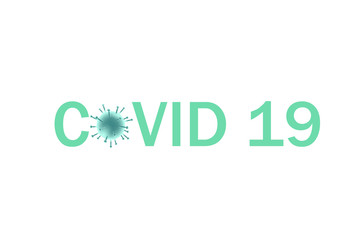 Fototapeta premium COVID 19 VECTOR ICON