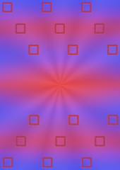 Fototapeta premium Abstract, simple background with quadrangles