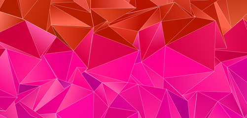 Triangular 3d, modern background