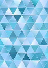 Fototapeta premium Triangular 3d, modern background