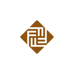 Logo initial letter F