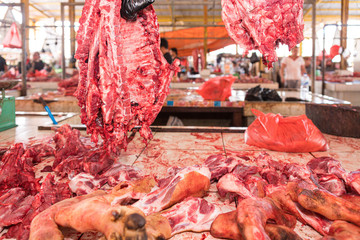 Fleischmarkt, Schlachten