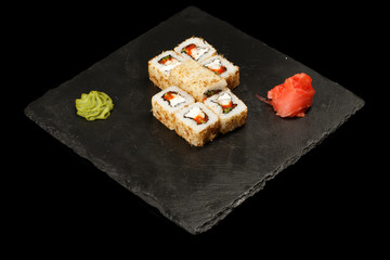 various sushi, rolls especially for cafes and restaurants