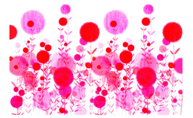 Illustration for the watercolor vector background（水彩ベクター背景用）