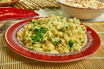 Creamy Spinach Parmesan Orzo