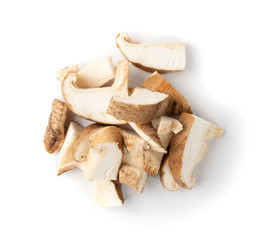 Fresh Shiitake Mushrooms, Raw Shitake, Healthy Organic Asian Fungi