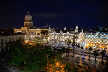 La Habana Cuba de noche