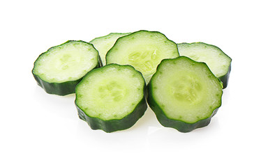 cucumber isolated photography on a white background