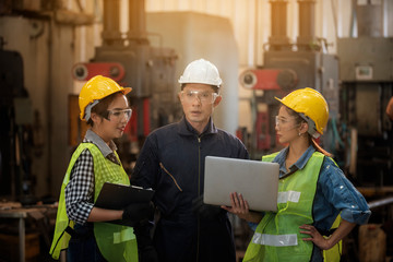 workers at construction site