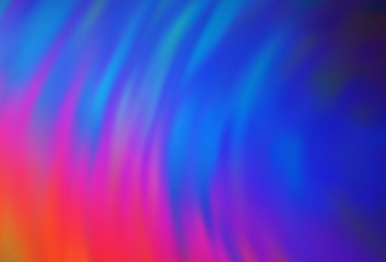 Light Blue, Red vector abstract blurred background.