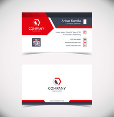 Modern Geometric Business Card Template