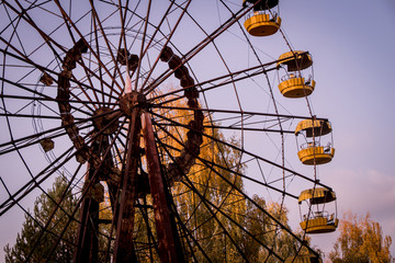 The Ferris wheel of Chernobyl