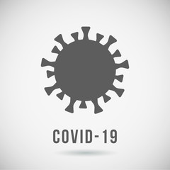 Coronavirus icon. Covid-19. Vector. illustration