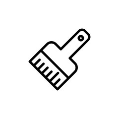 Vector illustration, paintbrush icon design