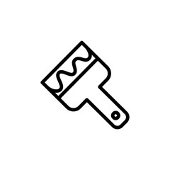 Vector illustration, paintbrush icon design