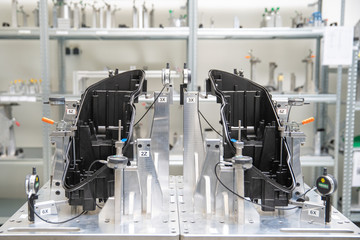 instrument for precise 3D measurement of plastic moldings for the automotive industry
