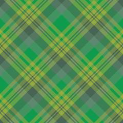 Seamless pattern in exquisite forest green and gray colors for plaid, fabric, textile, clothes, tablecloth and other things. Vector image. 2