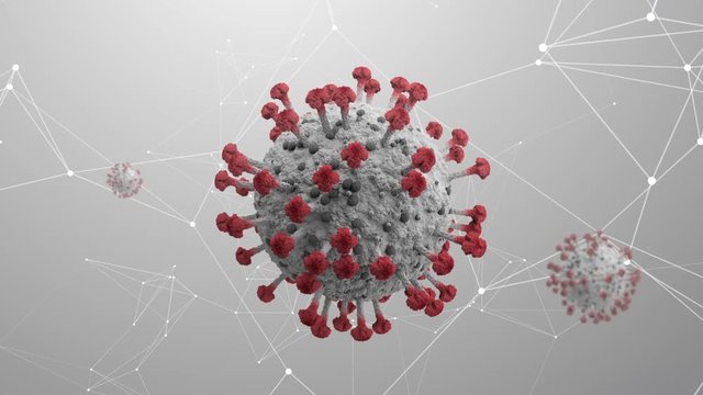 Coronavirus, Covid-19, Background loop, Virus, Infection