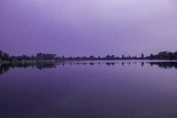 Lake at Angkorwat