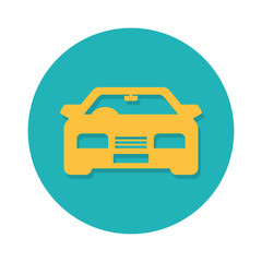 flat icons for car front,transportation,vector illustrations