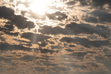 The colors and hues of the rural landscape in Latin America at dusk.NEF