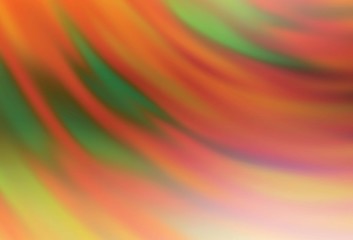 Light Orange vector glossy abstract background.