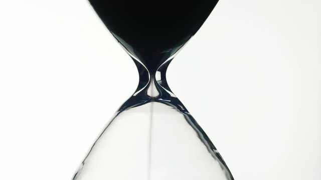 The central part of the sand on a white background