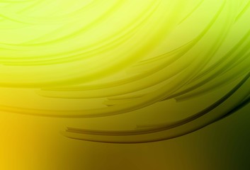Light Green, Yellow vector blurred background.