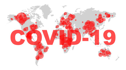 Covid-19 concept - vector. Fighting coronavirus.