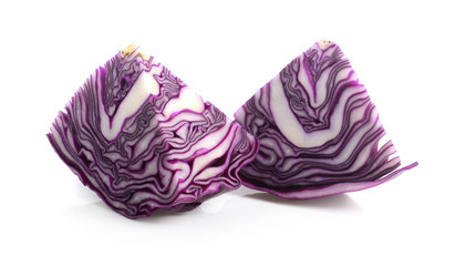 cabbage isolated on white background