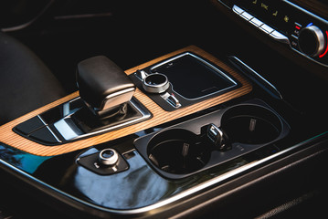 luxury car interior parts details
