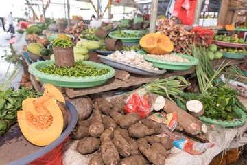 Fotobehang Markt, Basar, Gemüse © Andreas Gruhl