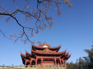 asia, building, temple