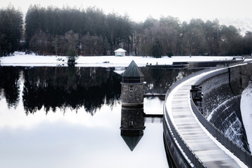 Roetgen, Eifel - Dam in the winter