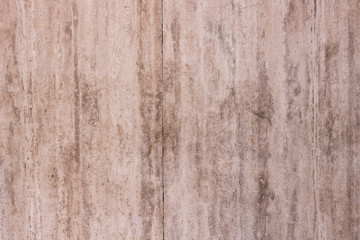 Rome, Italy - Texture, pattern, background. Marble slab, travertine used in construction and architecture for walls and cladding.