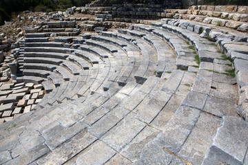 Teos ancient city in Seferihisar, Turkey